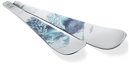 Nordica Women Santa Ana 84 Skis, Color: White/Teal, 165 (0A232200001)