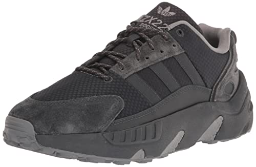adidas Men's ZX 22 Boost Sneaker, Solid Grey/Solid Grey/Grey, 10.5
