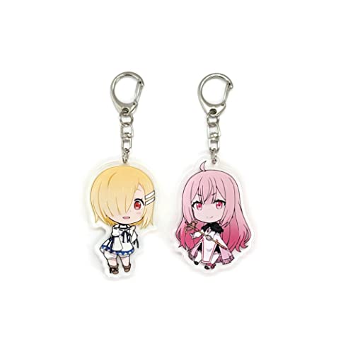 EBTY DREAMS Inc. - Set of 2 Maou-sama Demon Retry Acrylic Keychain Aku, Luna Elegant v1