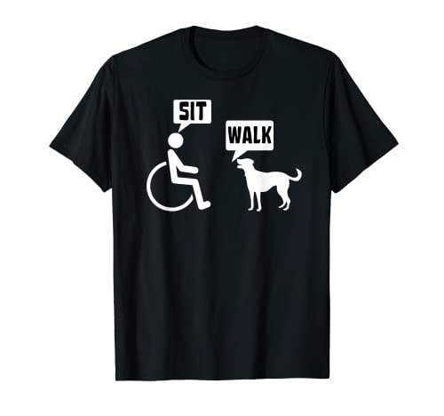 Funny wheelchair humor joke for a disability in a wheelchair T-Shirt
