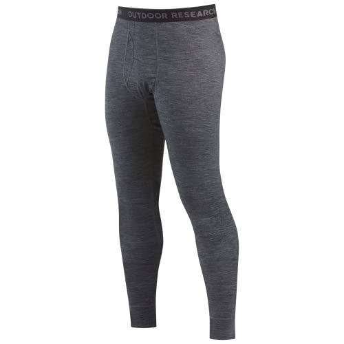 Outdoor Research Men's Alpine Onset Merino Bottoms – Merino Wool Skiing Base Layer, Outdoor Winter Apparel, Breathable & Moisture Wicking Fabric Charcoal Heather