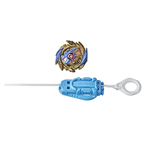 BeyBlade Burst Surge Speedstorm Super Hyperion H6 Spinning Top Starter Pack - Attack Type Battling Game Top with Launcher, Toy for Kids