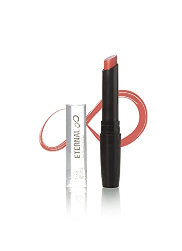Eternal Long Lasting, Moisturizing Lipstick with Vitamin E – Professional Luxury Collection with Strong Pigments – Creamy, Semi Matte Finish, Longwear, Modern Colors and Shades (Paradise)