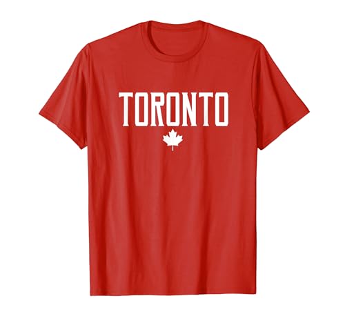 Toronto Text White Print T-Shirt