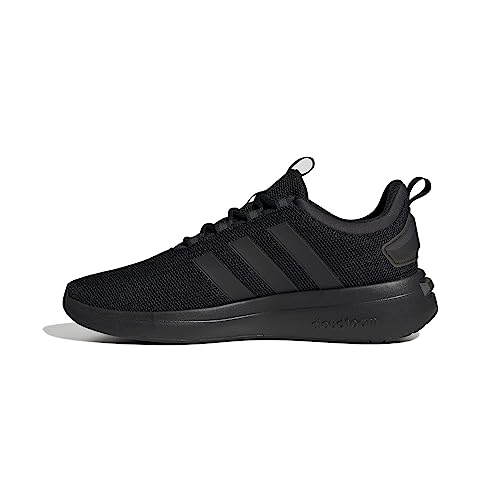 adidas Men's Racer TR23 Sneaker, Black/Black/Carbon, 10.5