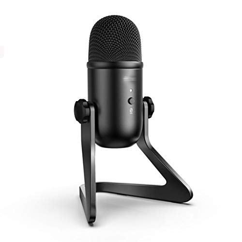 N/A USB Microphone, Plug & Play Condenser Microphone for PC/Computer Podcasting Line Meeting Self StudioRecording
