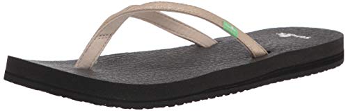 Sanuk Yoga Spree 4 Metallic Champagne 9 B (M)