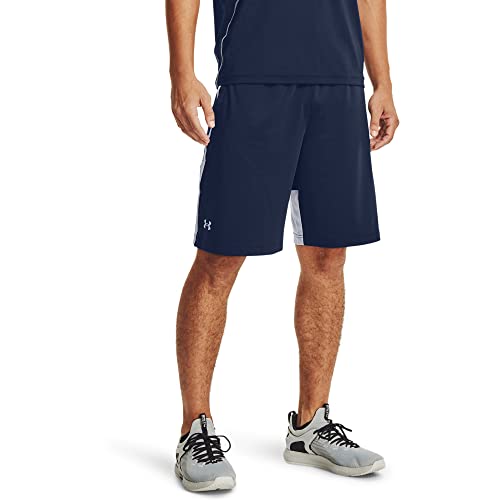 Under Armour Men's Raid 2.0 Gym Shorts , Academy Blue (408)/Mod Gray , X-Large