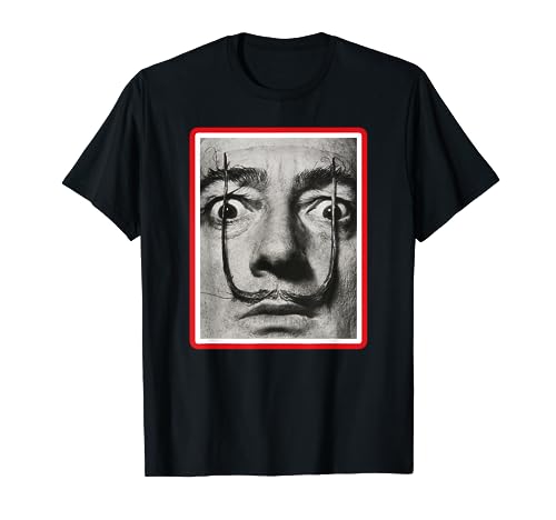 Dali's Black and White Dali Art T-Shirt