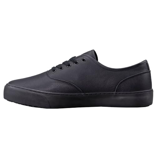 Lugz Men's Lear Classic Slip-Resistant Work Sneaker, Black, 11.5 D US
