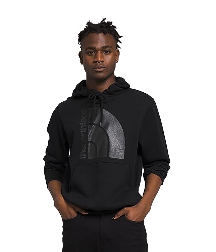 THE NORTH FACE Men's Jumbo Half Dome Hoodie, TNF Black/Tonal, Medium