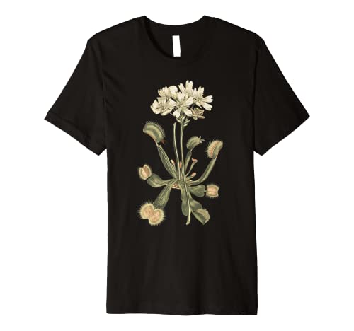 Carnivorous plant Venus Flytrap Carnivore Nature Flower Premium T-Shirt