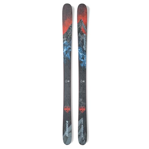 NORDICA Men's Enforcer 100 Skis | Durable High-Performance Smooth Lightweight Versatile All-Mountain Skis, Red/Black, Size: 172