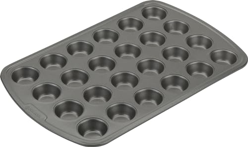 Good Cook 04029 Mini Non-Stick Muffin Pan, Steel, 1-7/8 in Dia x 14.6 in L x 9.3 in W x 6.8 in H