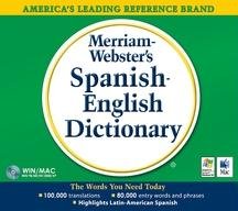 Merriam-Webster's Spanish-English Dictionary (Win/Mac) (Jewel Case)
