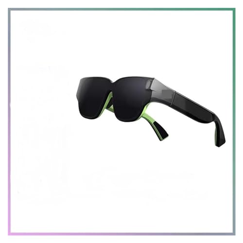 Compatible for INMO AR Bluetooth All in One Stream VR Game Glasses 3D HD Giant Cinema Smart Polarized Wireless Projection Sunglasses (Color : Green)