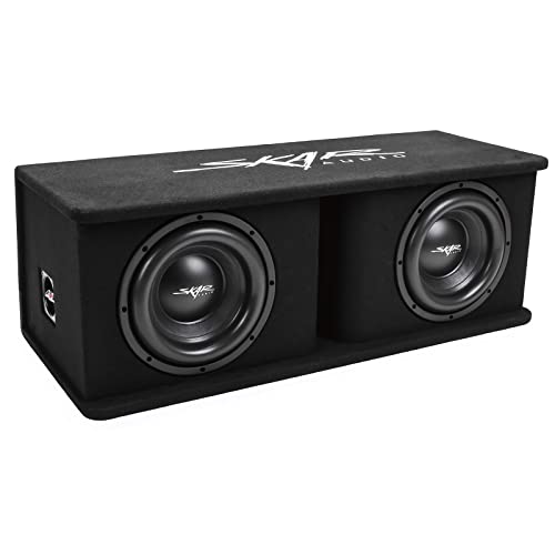 Skar Audio 2400W Sdr Series Vented Subwoofer Enclosure | SDR-2X10D4, Dual 10' D4 Loaded