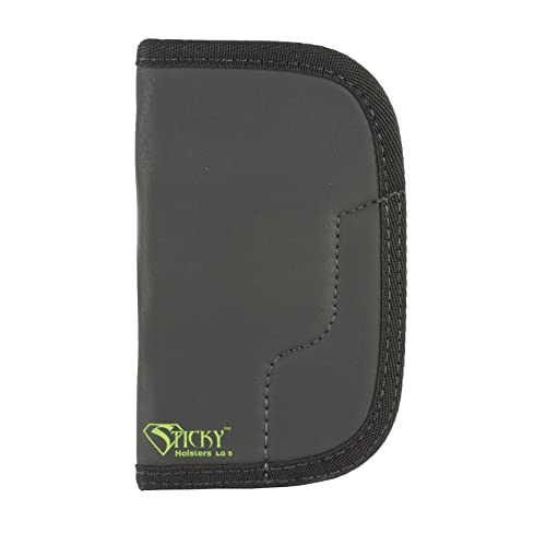 Sticky Holsters Concealment Holsters for Men and Women - LG-5 Large - Fits Large/Long Revolvers up to 4' Barrel - Suitable for Left and Right-Hand Draw; IWB or Pocket Carry