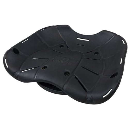 Hawk Ergo 360 Degree Bucket Top Seat - Silent Lightweight Comfortable Swiveling Portable Chair for Camping, Hunting, Fishing | Easily Mounts to Bucket