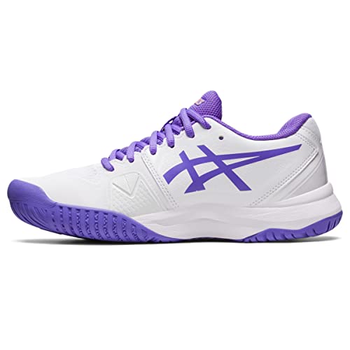 ASICS Women's Gel-Challenger 13 Tennis Shoes, 8, White/Amethyst