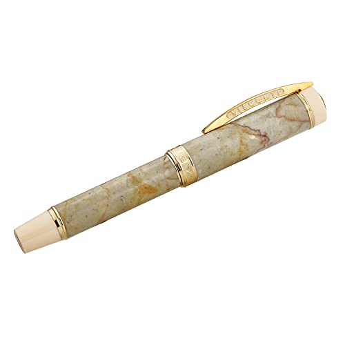 Visconti 685RL00 'Millionaire' Valencia Cream Marble Rollerball Pen