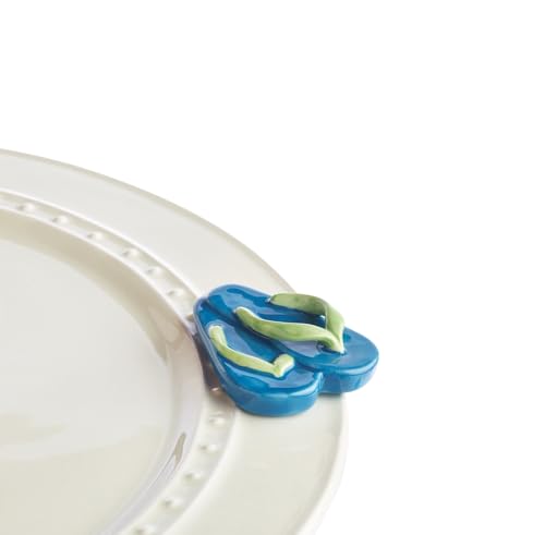 Nora Fleming Hand-Painted Mini: Flip Flops A156