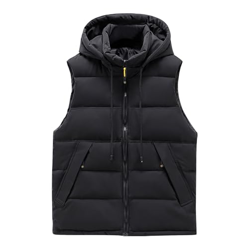High Waisted Shorts Women Fall 2023 2024 Women's Zipper Jacket Vest Color Patchwork Sleeveless Fleece Tank Coats Winter Thickened Warm Outerwear Winter M2-Black X-Large