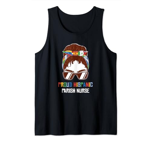 Hispanic Heritage Month Parish Nurse Woman Tank Top
