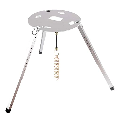 Ohoho TR-1518 Dish Satellite Stand for Portable Tailgater Compatible with Winegard Carryout VuQube Portable Satellite TV Antennas 11773, GM-MP1. (Adjustable Leveling from 14.5 to 22)