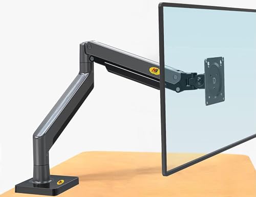 NB North Bayou Monitor Arm Full Motion Swivel Monitor Mount with Gas Spring for 22''-40'' Monitors with Load Capacity from 4.4 to 26.4lbs Height Adjustable Monitor Stand G45