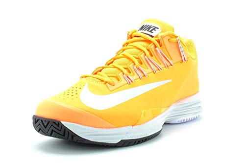 Nike Womens Lunar Ballistec 10.5 M US Atomic Orange/Metallic Platinum