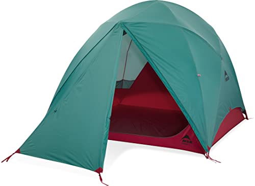 MSR Habitude 4-Person Family & Group Camping Tent, Glacial Blue