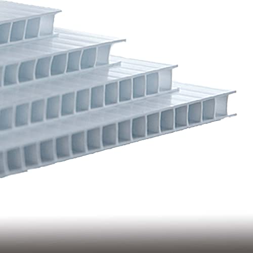 24-Pack of 24'x18' Ultra-Smooth Opaque Corrugated Plastic 4MM White Sign Blanks