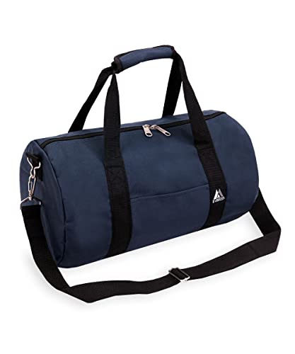 Everest 16-Inch Round Duffel, Navy, One Size