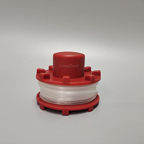 UouGool Lawn and Garden String Trimmer Spools, Replacement, Cap Covers