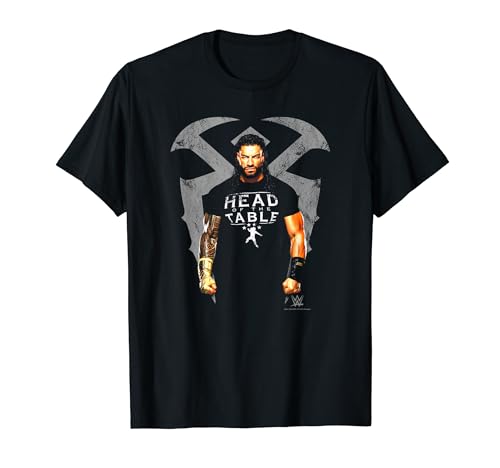 WWE Roman Reigns Head Of The Table Photo Real Portrait T-Shirt