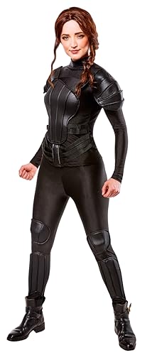 Rubie's womens The Hunger Games Deluxe Katniss 'Rebel' Mockingjay Part 1 Adult Sized Costumes, As Shown, Medium US