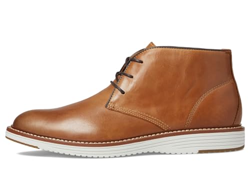 Johnston & Murphy Men's Upton Chukka Tan Oiled Full Grain 12 US
