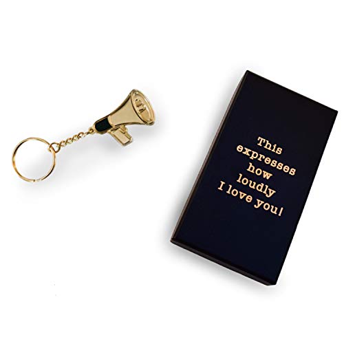 Cool TV Props - Office TV Merchandise - Dwight Schrute Keychain - Dwight Angela Megaphone Memorabilia
