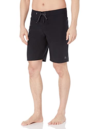 Quiksilver Men's SURFSILK Kaimana 20 Boardshort Swim Trunk, Black, 33