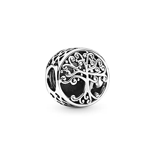 Pandora Openwork Family Roots Charm - Compatible Moments Bracelets - Jewelry for Women - Gift for Women in Your Life - Made with Sterling Silver