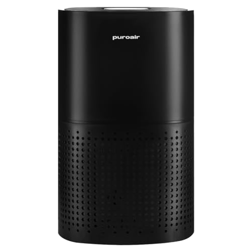 PuroAir Air Purifier for Homes - Covers 1,115 Sq Ft - Cleans Air Automatically 24/7 - Air Purifier for Allergies - For Large Rooms - Filters Up To 99% of Smoke, Pollen, Dust, and Common Pollutants