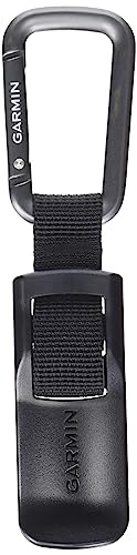 Garmin Carabiner Clip Accessory, Compatible with Various Garmin Handhelds, (010-12897-01),Black