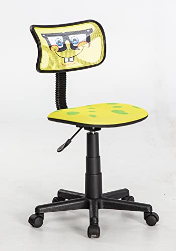 Idea Nuova Spongebob Squarepants Swivel Mesh Rolling Desk Chair