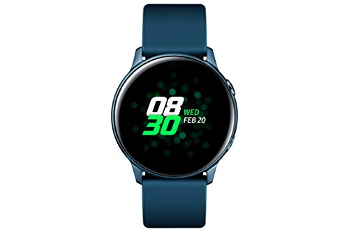 SAMSUNG Galaxy Watch Active (40MM, GPS, Bluetooth) Smart Watch with Fitness Tracking, and Sleep Analysis - Green - (US Version)