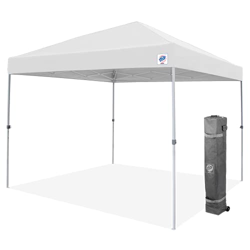 E-Z UP Patriot ONE-UP Technology Shelter, 10' x 10', White