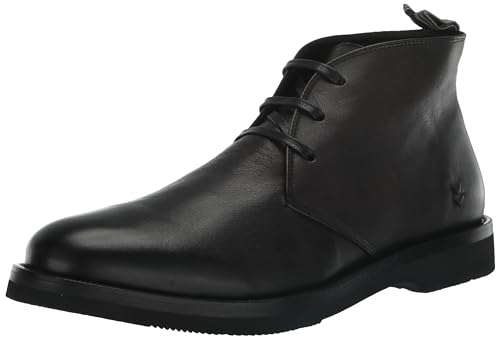 John Varvatos Men's Varick Chukka Boot, Black, 10.5