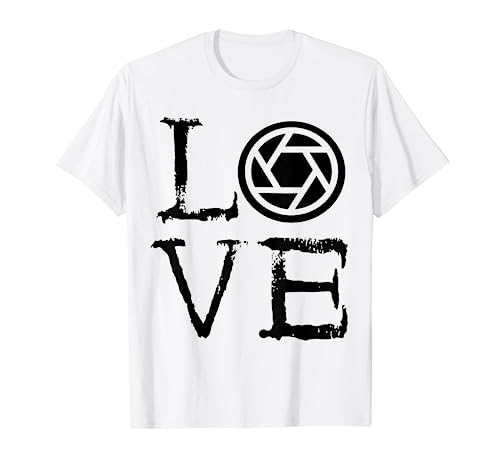Photographer Love Shutter Lens Camera Photographer T-Shirt