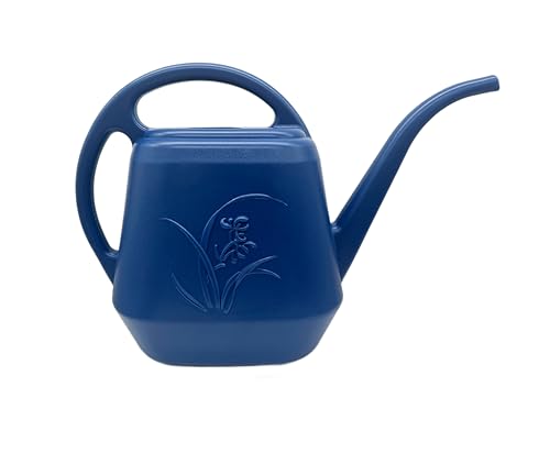 UFANME Plant Watering Can with Long Spout for Inoor and Outdoor - Blue