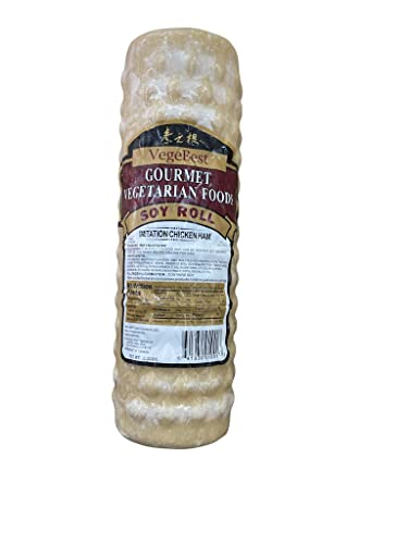 Vegetarian Gourmet Vegetarian Foods Soy Roll Imitation Chicken Ham - 2.2lbs (Pack of 1)